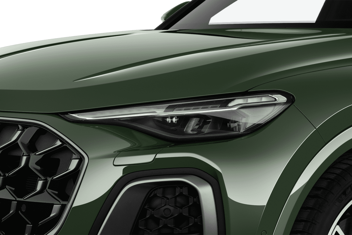 Frontscheinwerfer eines Audi Q5 Sportback 