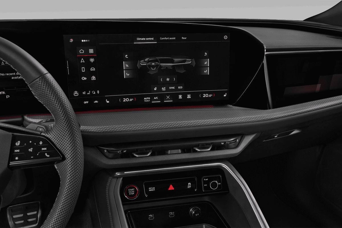 Klimasteuerung eines Audi Q5 Sportback 