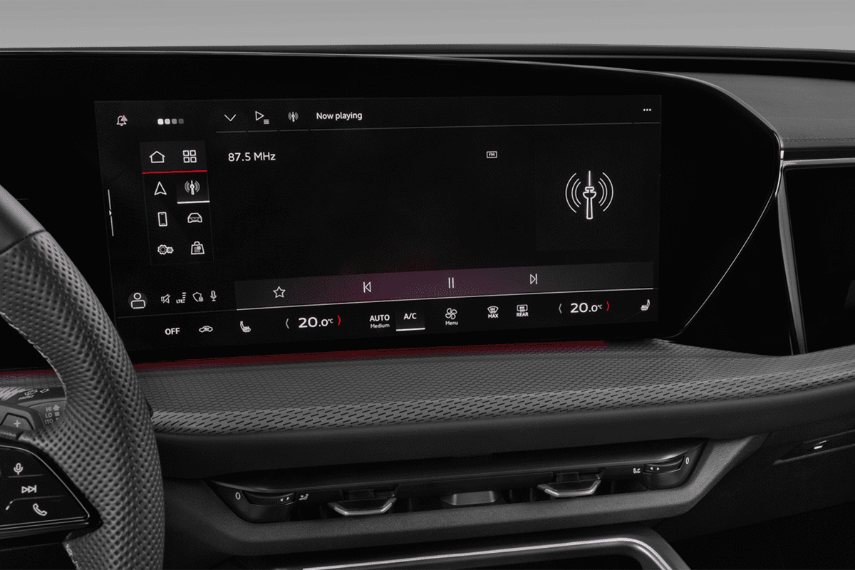 Audiosystem eines Audi Q5 Sportback 