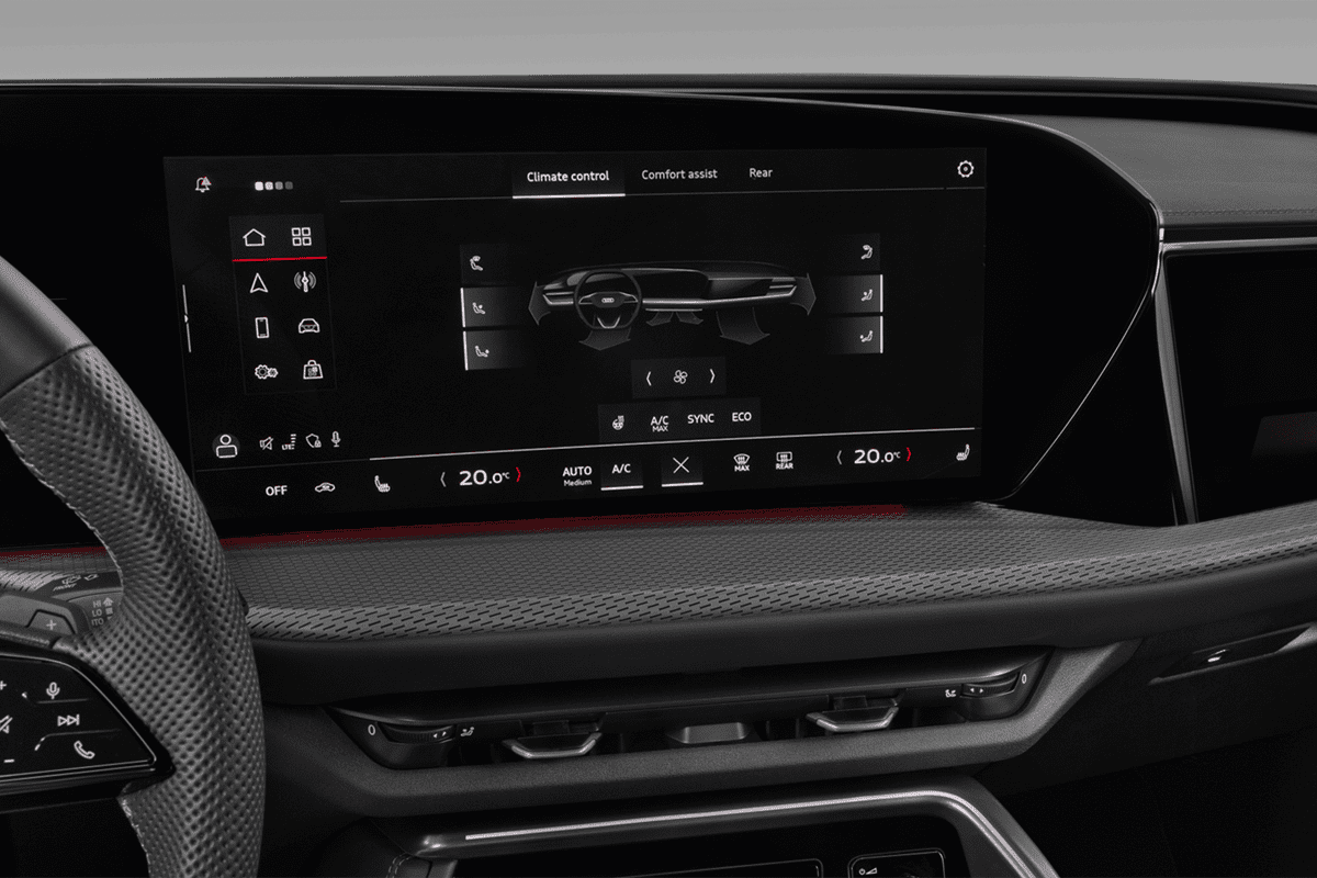 Klimasteuerung eines Audi Q5 Sportback 