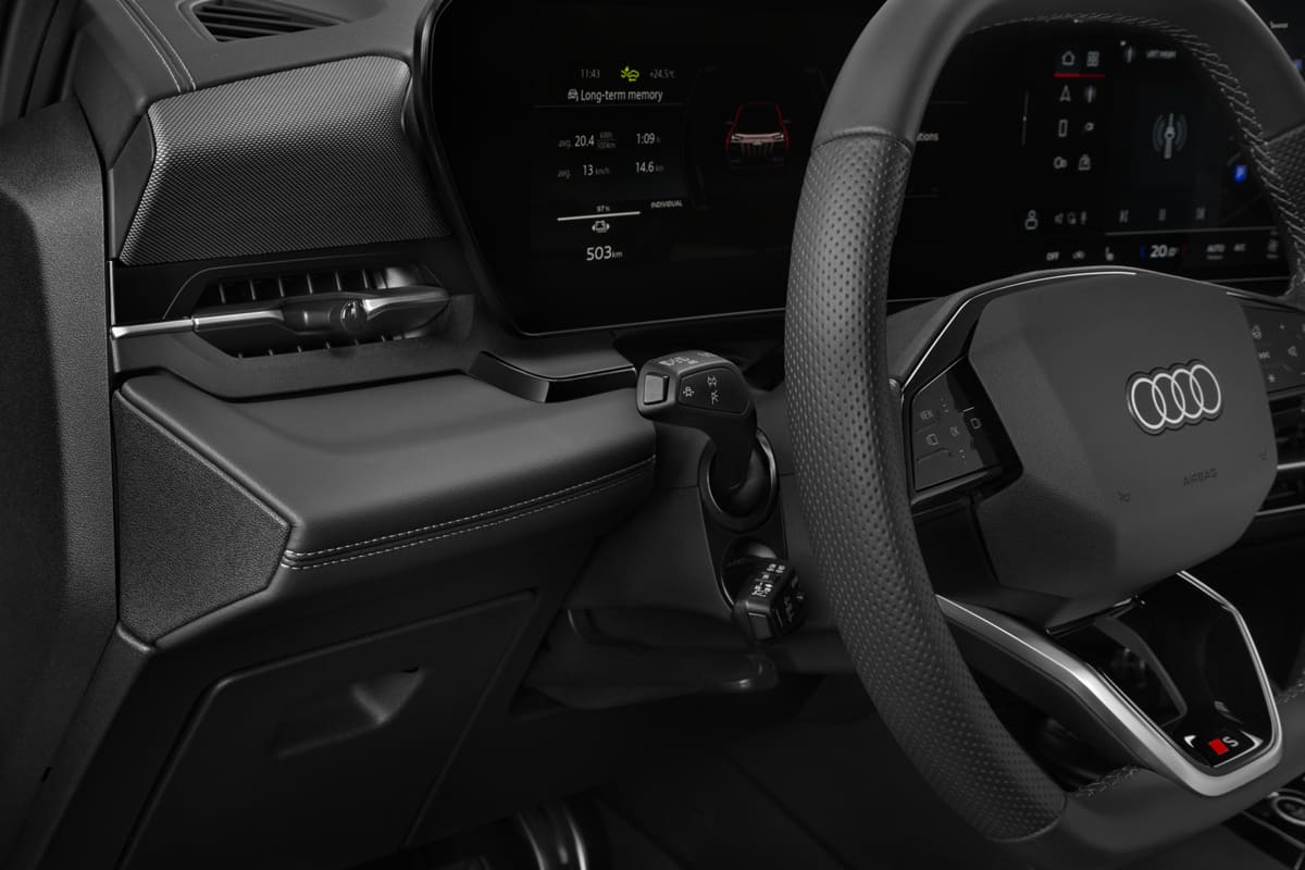 Lüftung eines Audi Q6 SUV e-tron