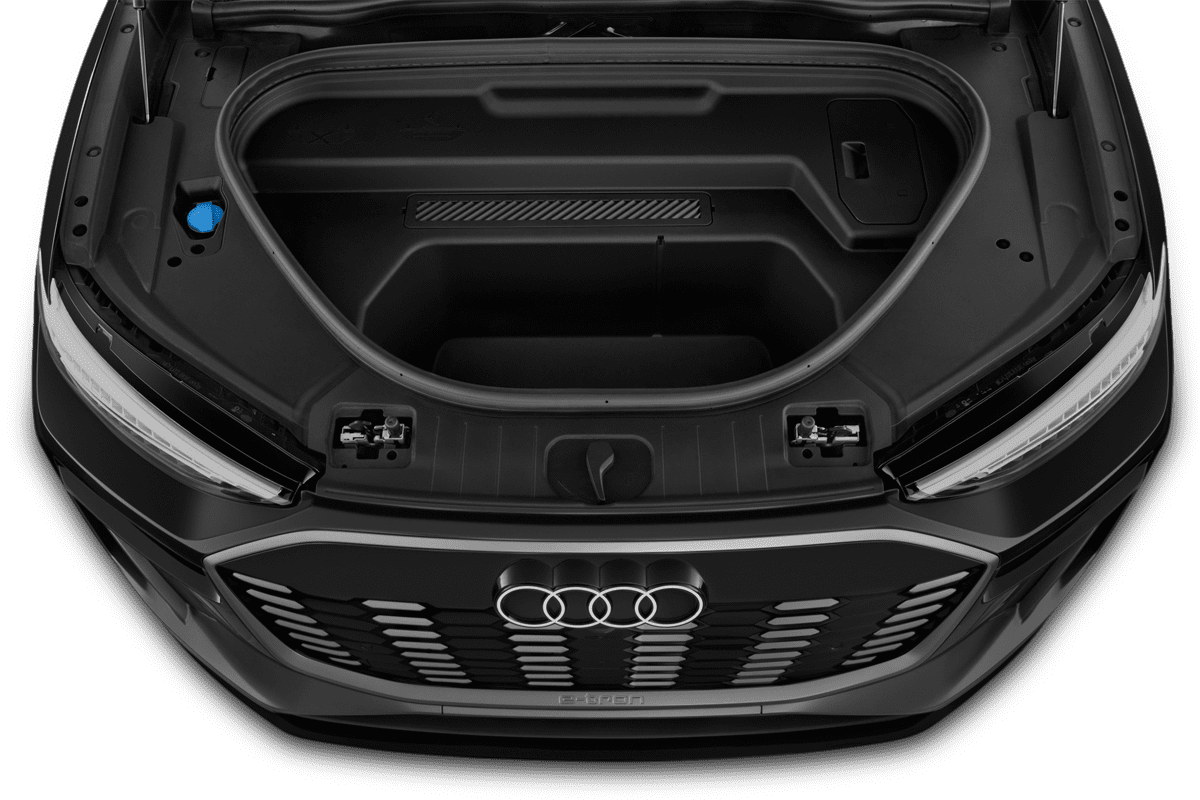 Motorraum eines Audi Q6 SUV e-tron