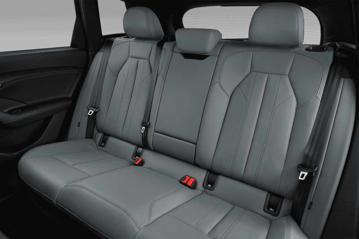 Rücksitzbank eines Audi Q6 SUV e-tron