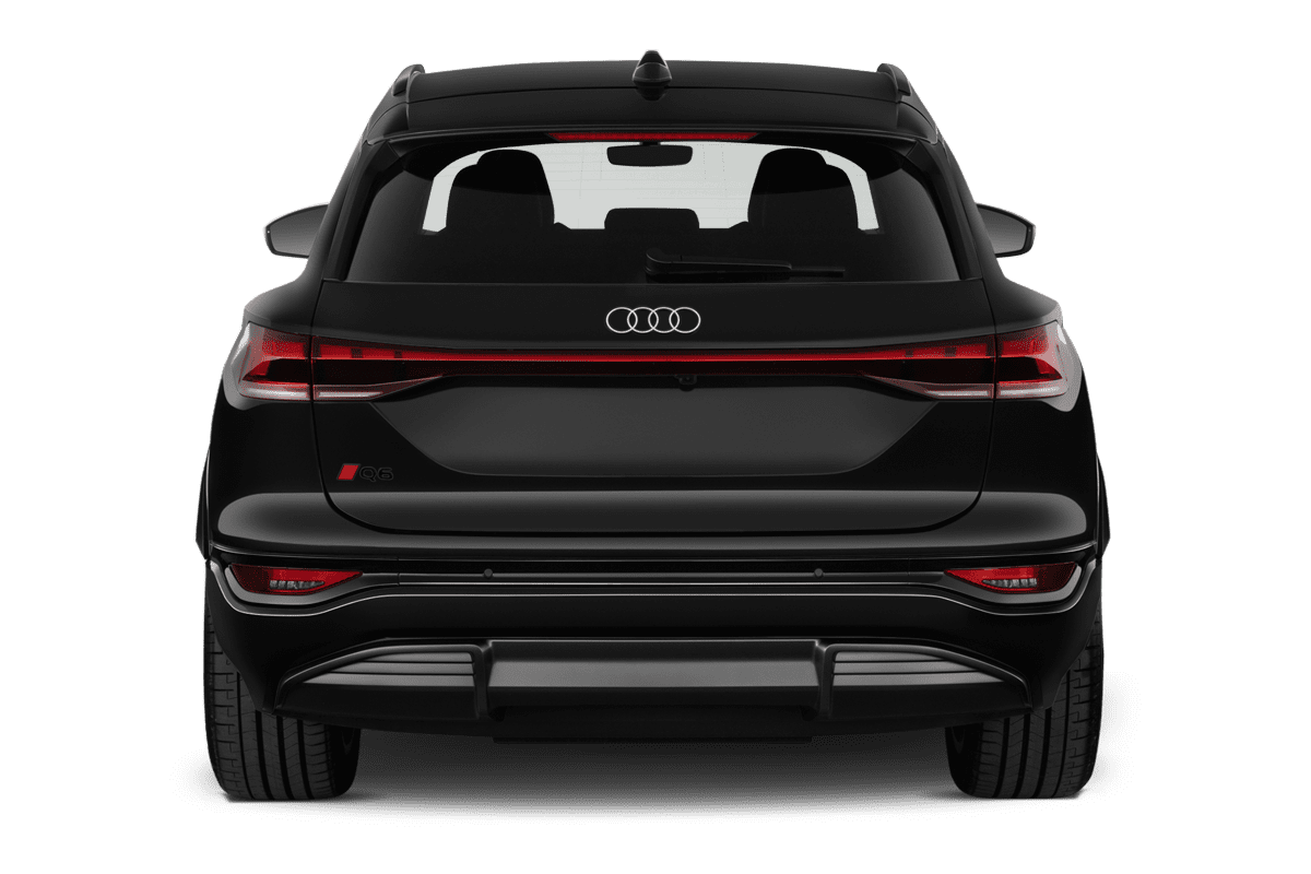 Heckansicht eines Audi Q6 SUV e-tron