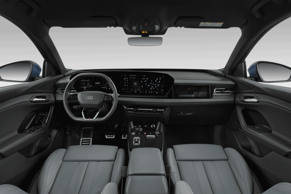Armaturenbrett eines Audi Q6 SUV e-tron