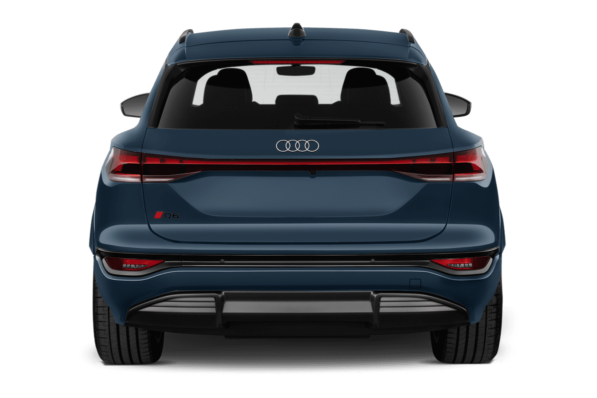 Heckansicht eines Audi Q6 SUV e-tron