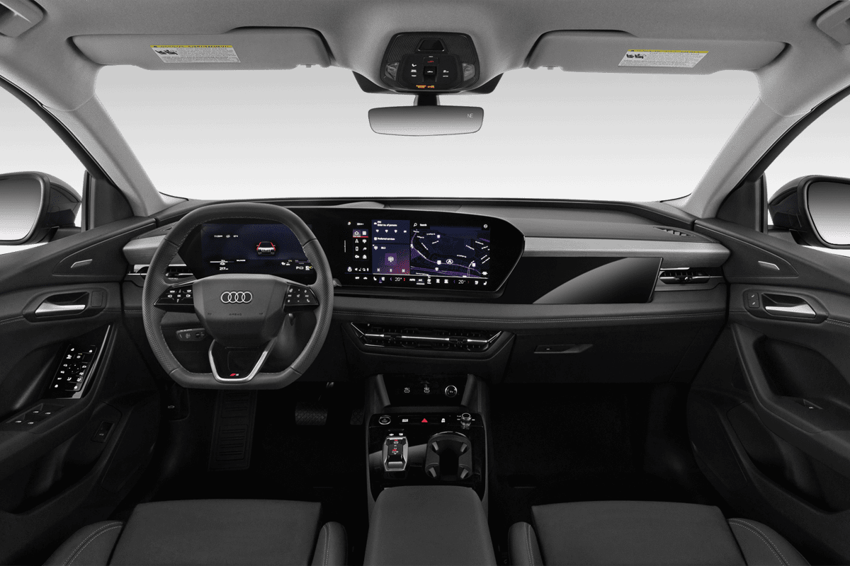 Armaturenbrett eines Audi Q6 Sportback e-tron