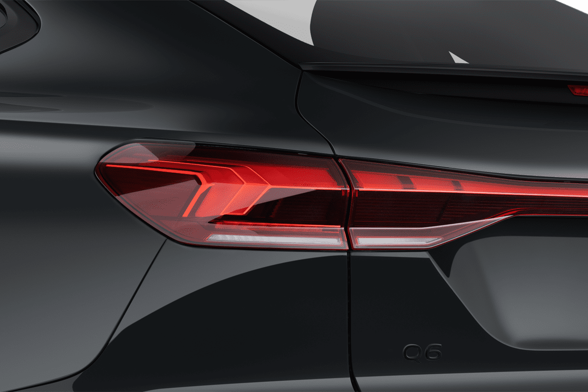 Heckleuchten eines Audi Q6 Sportback e-tron