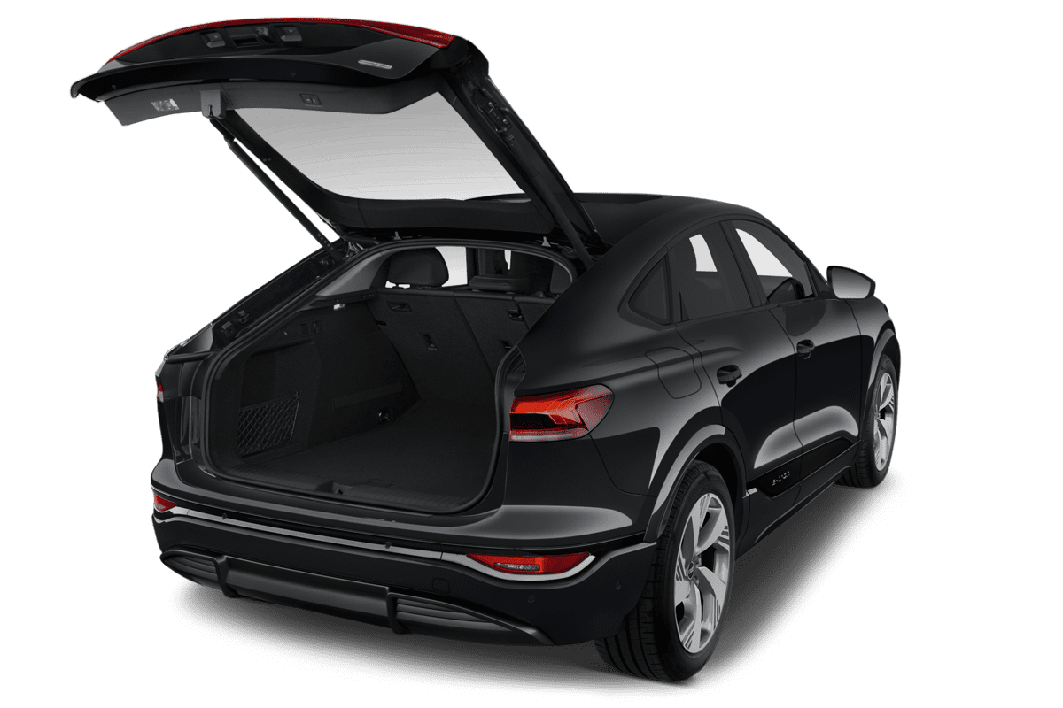 Kofferraum eines Audi Q6 Sportback e-tron