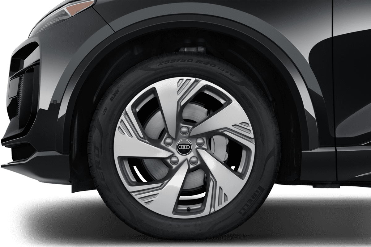 Radkappe oder Felge eines Audi Q6 Sportback e-tron