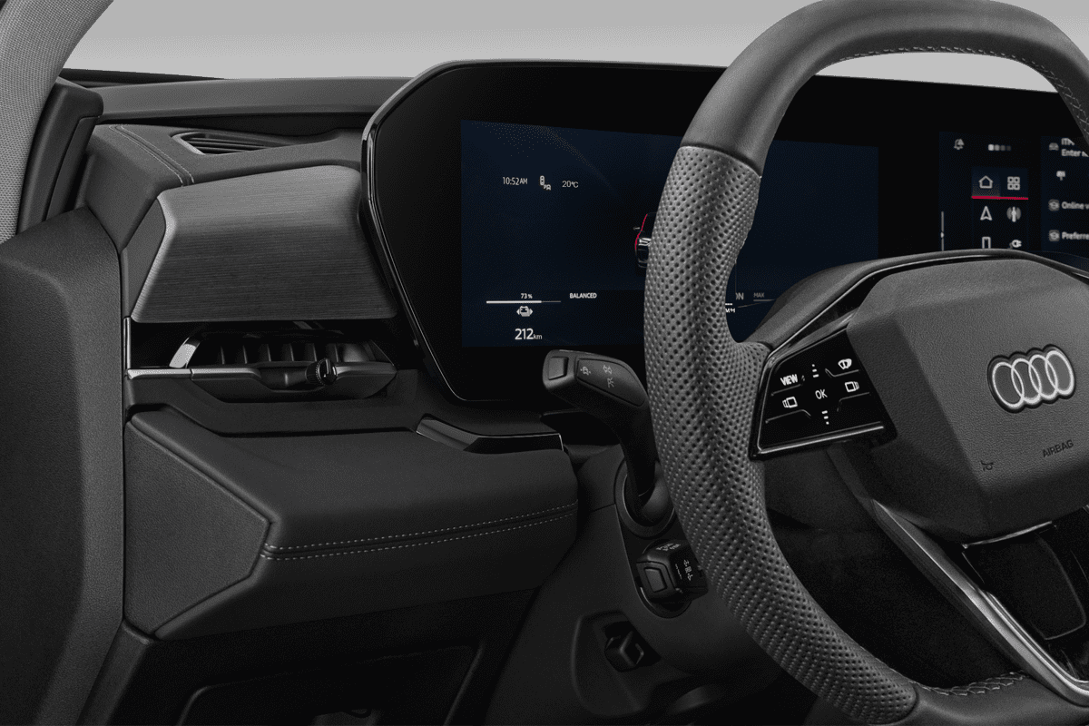 Lüftung eines Audi Q6 Sportback e-tron