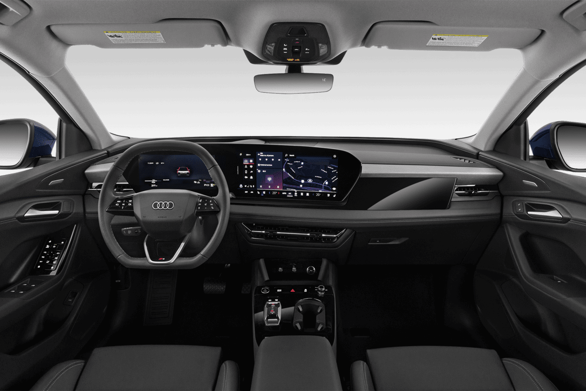 Armaturenbrett eines Audi Q6 Sportback e-tron