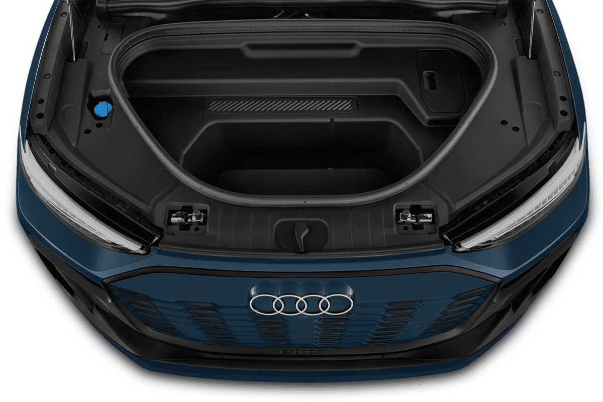 Motorraum eines Audi Q6 Sportback e-tron