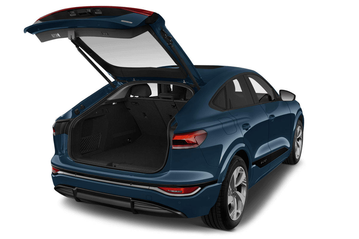 Kofferraum eines Audi Q6 Sportback e-tron