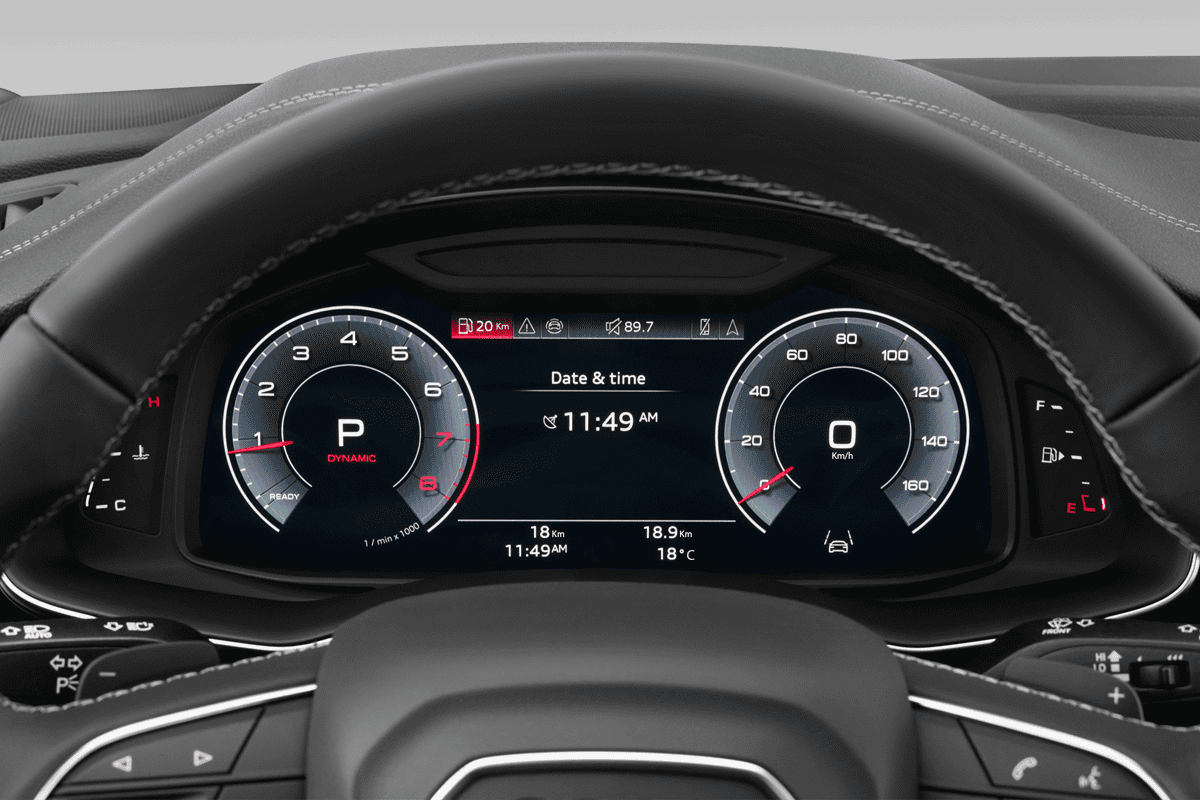 Kombiinstrument eines Audi Q7 SUV