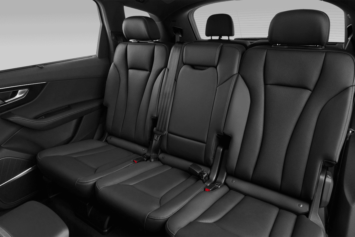 Rücksitzbank eines Audi Q7 SUV