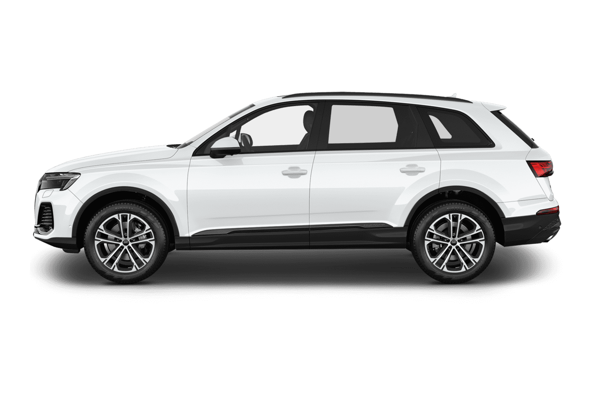 Seitenansicht eines Audi Q7 SUV