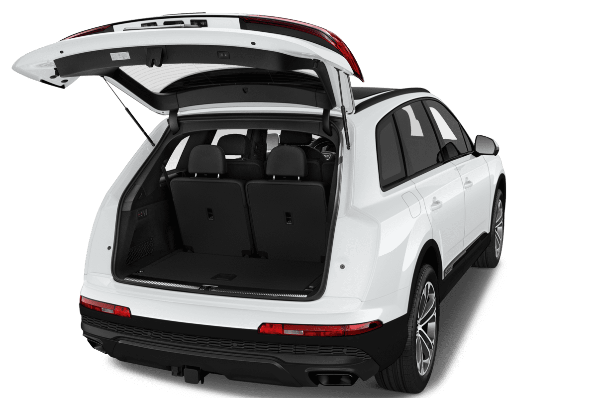 Kofferraum eines Audi Q7 SUV