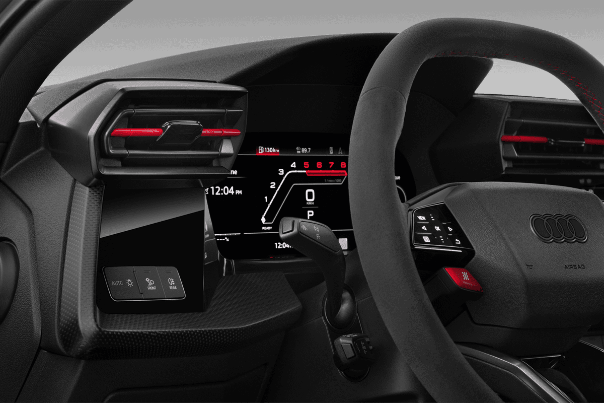 Lüftung eines Audi RS3 Limousine