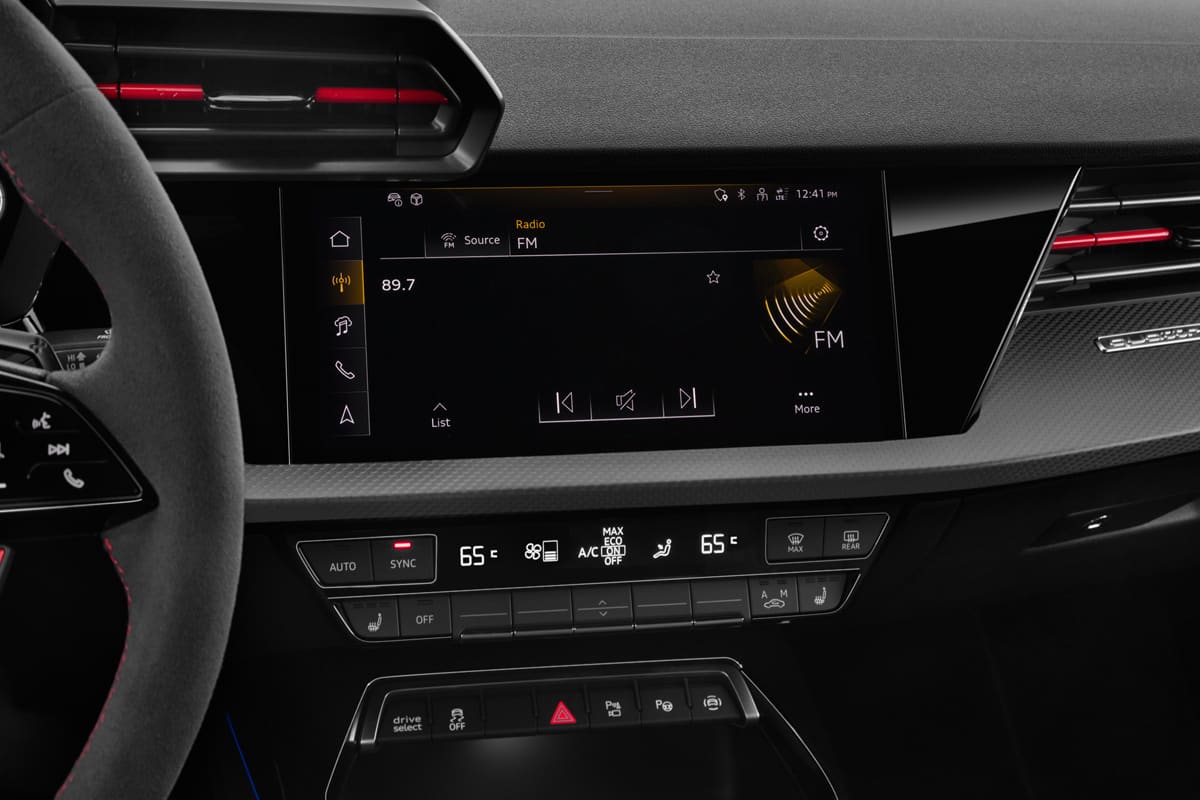Audiosystem eines Audi A3 Limousine
