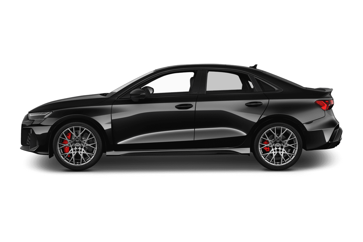 Seitenansicht eines Audi A3 Limousine