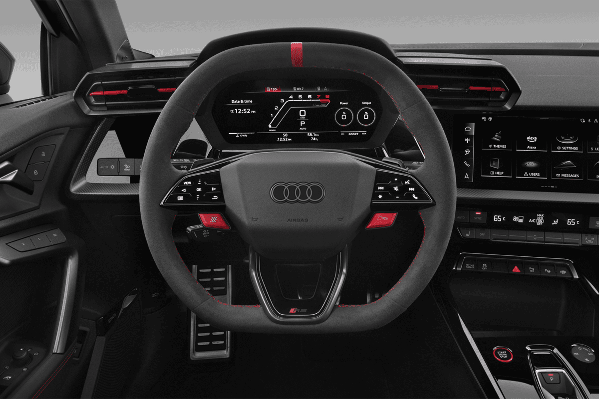 Lenkrad eines Audi A3 Limousine