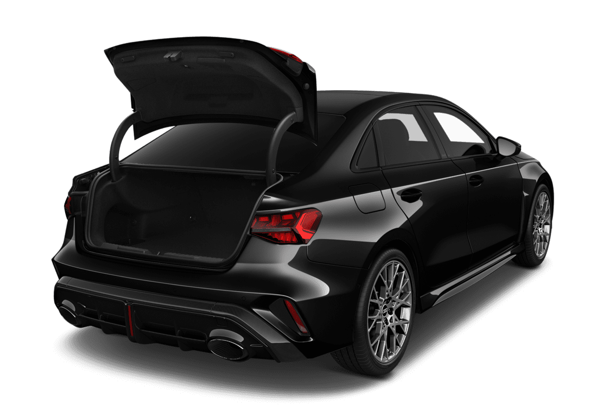 Kofferraum eines Audi A3 Limousine