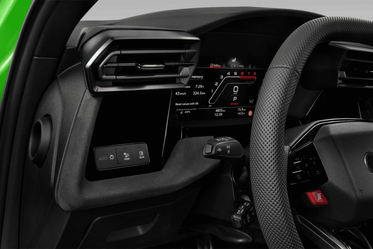 Lüftung eines Audi RS3 Sportback 