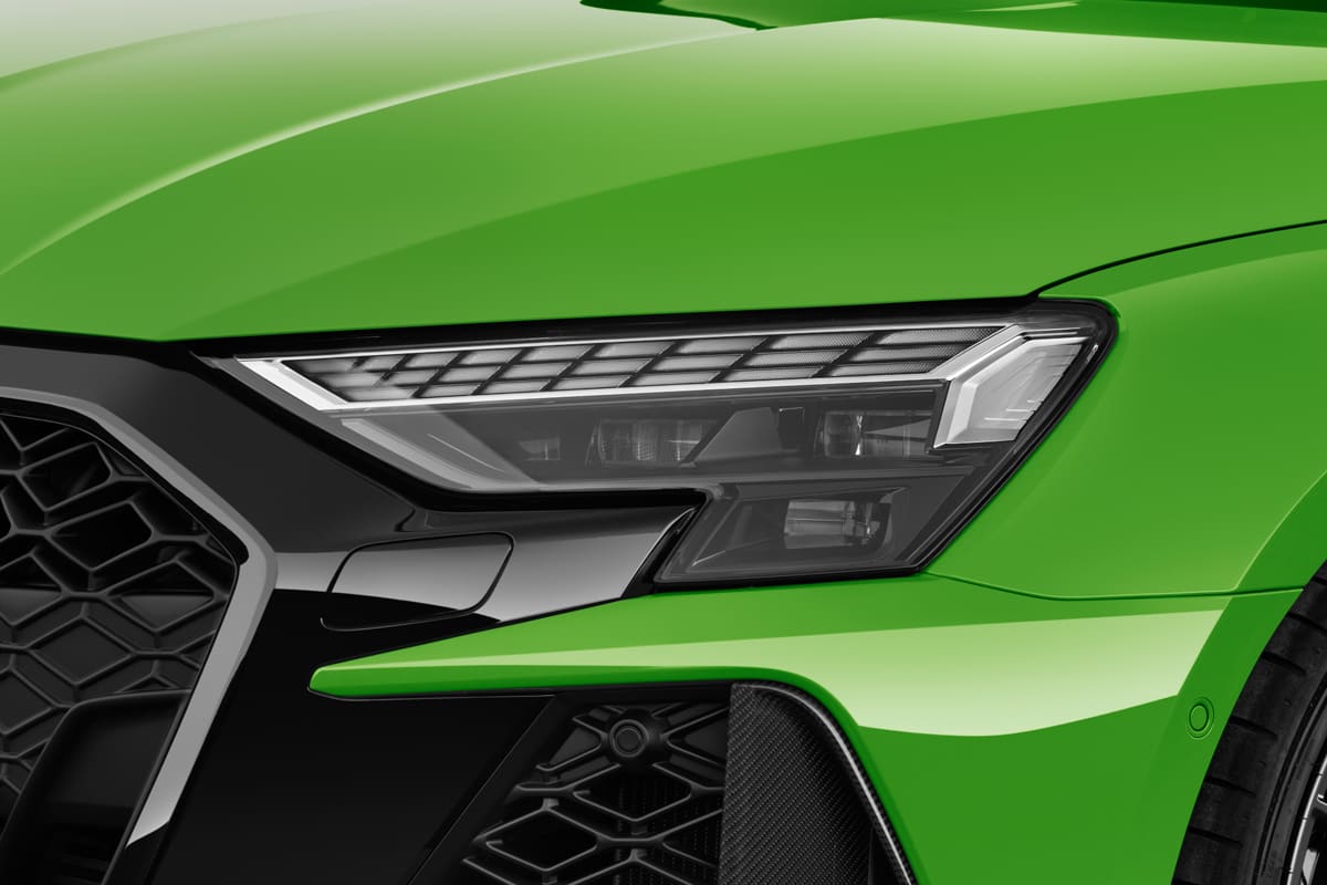 Frontscheinwerfer eines Audi RS3 Sportback 