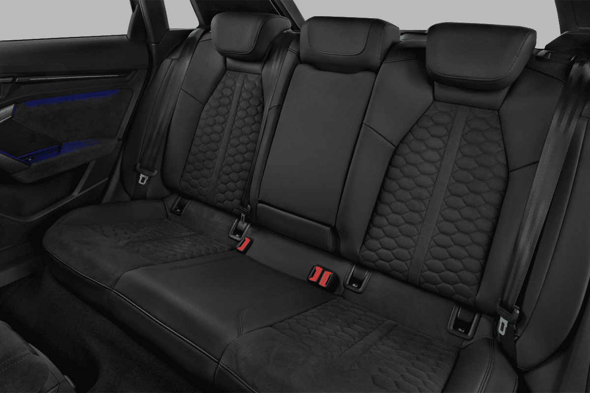 Rücksitzbank eines Audi RS3 Sportback 