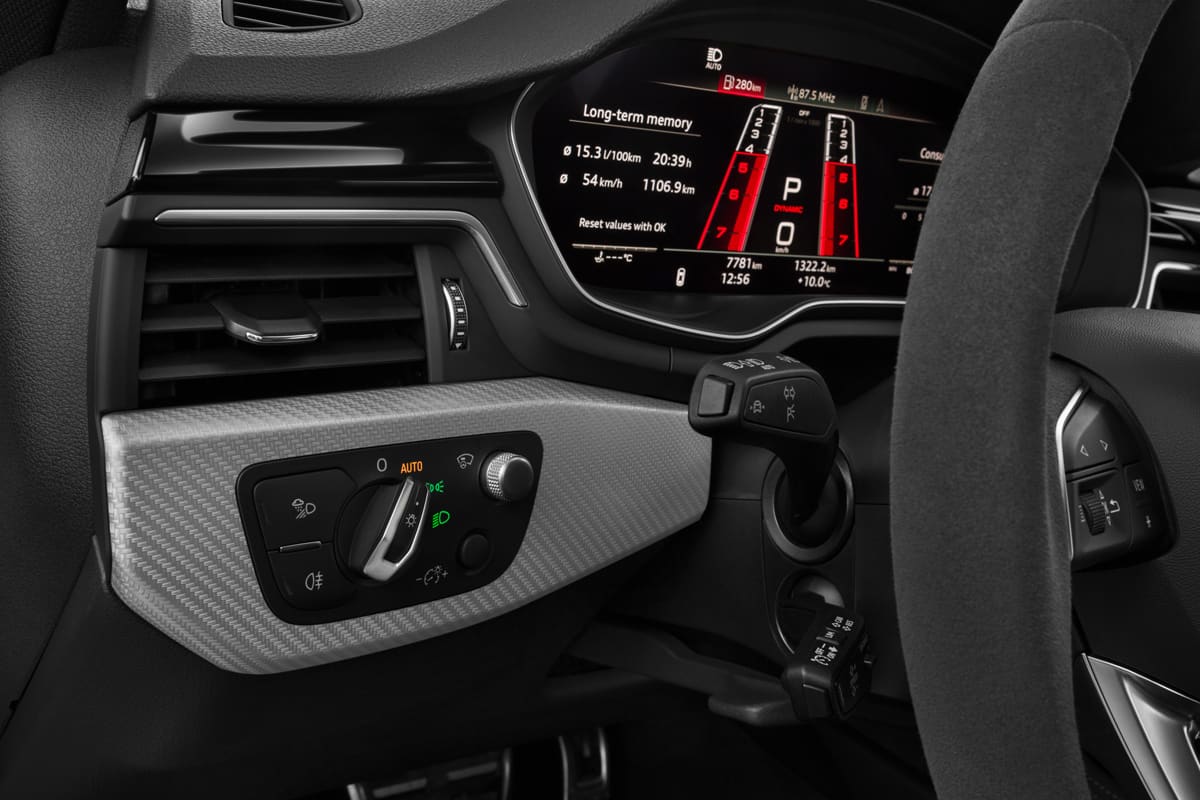 Lüftung eines Audi RS4 Avant