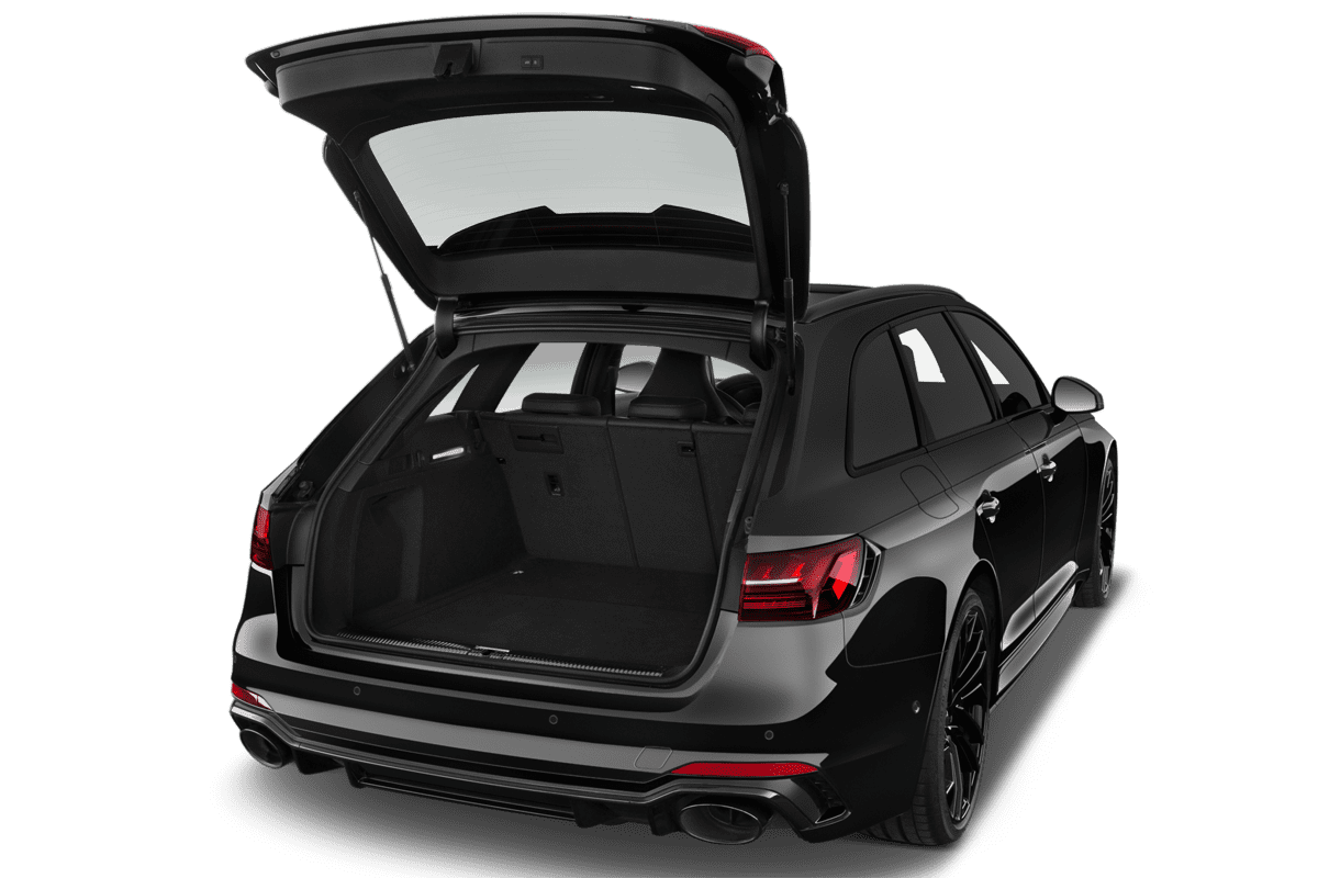 Kofferraum eines Audi RS4 Avant