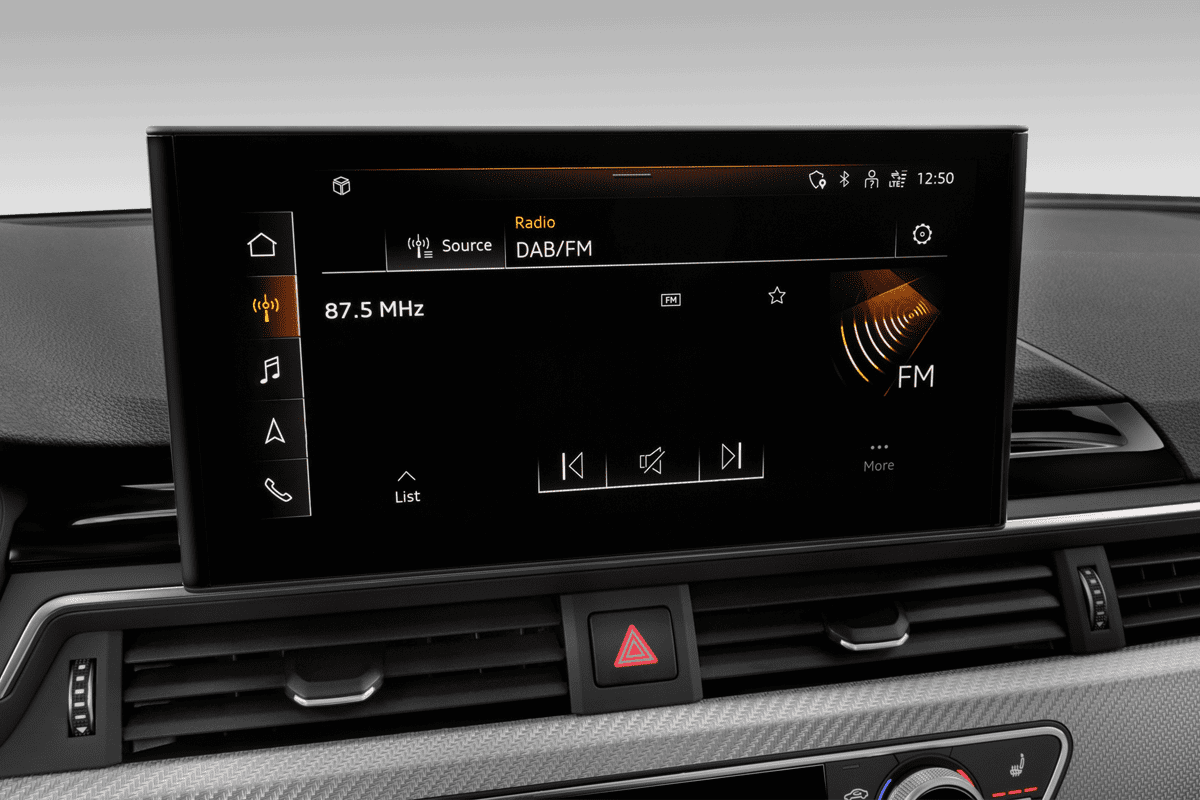 Audiosystem eines Audi RS5 Sportback