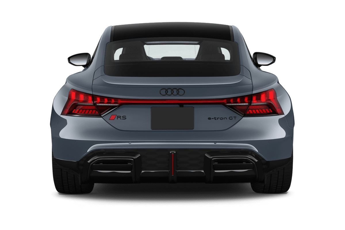 Heckansicht eines Audi RS e-tron GT