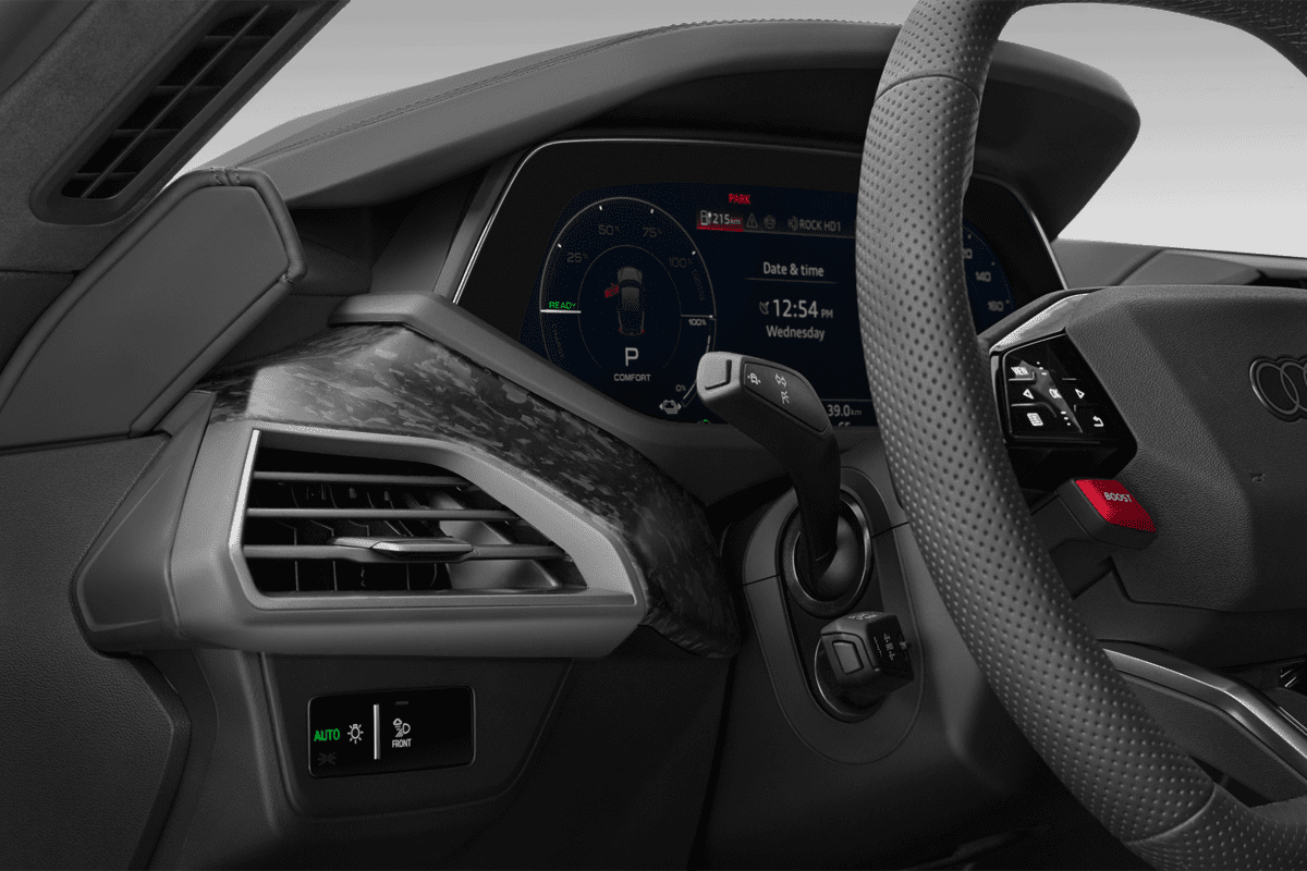 Lüftung eines Audi RS e-tron GT