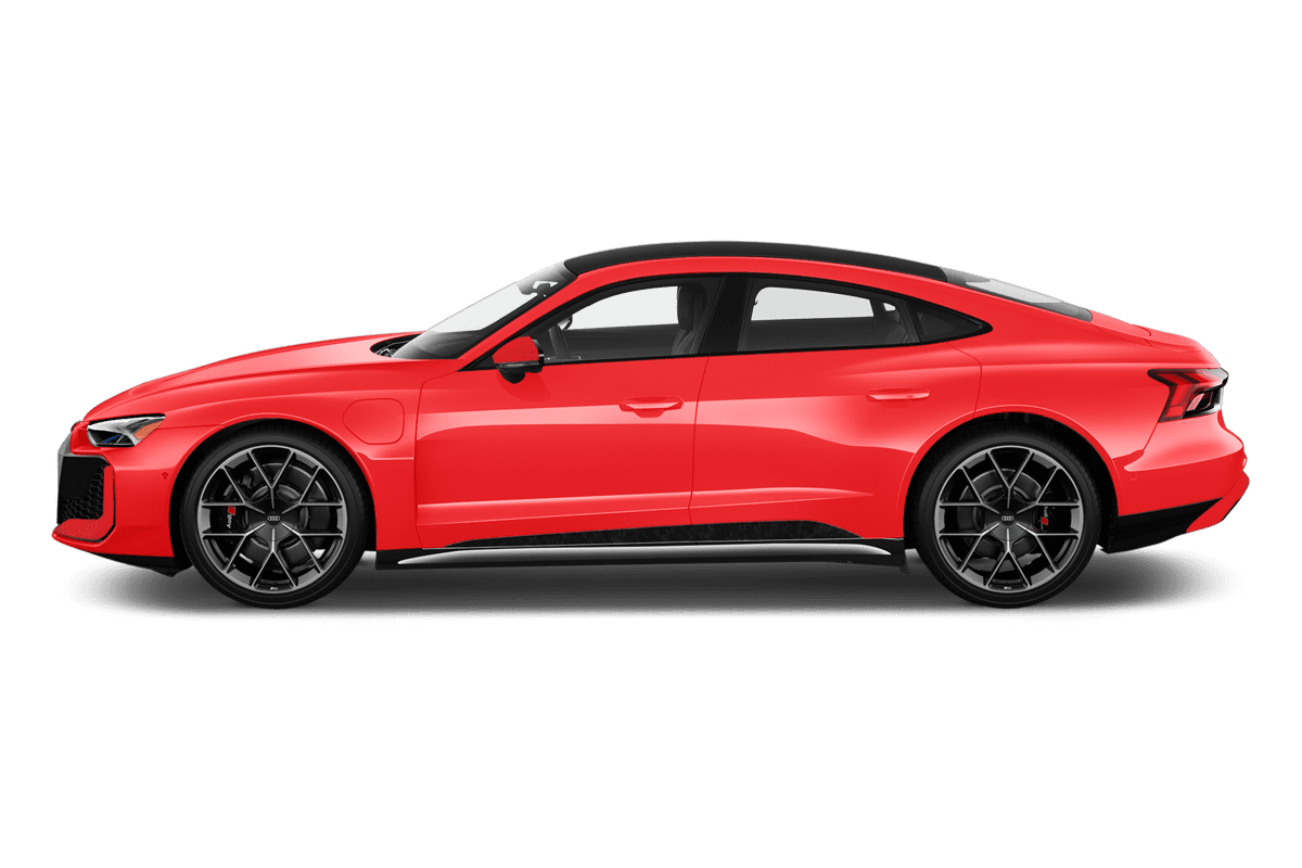 Seitenansicht eines Audi RS e-tron GT