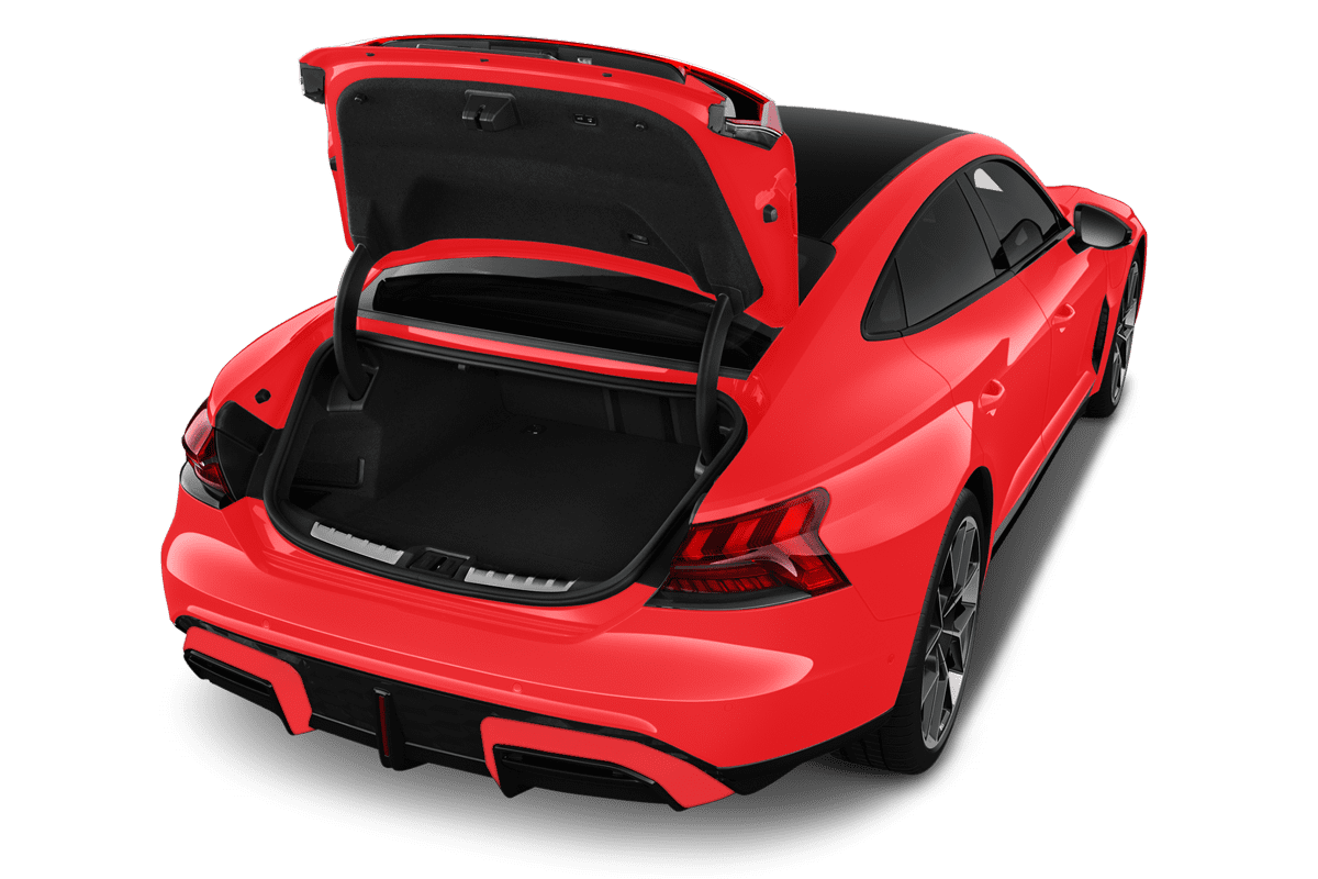 Kofferraum eines Audi RS e-tron GT