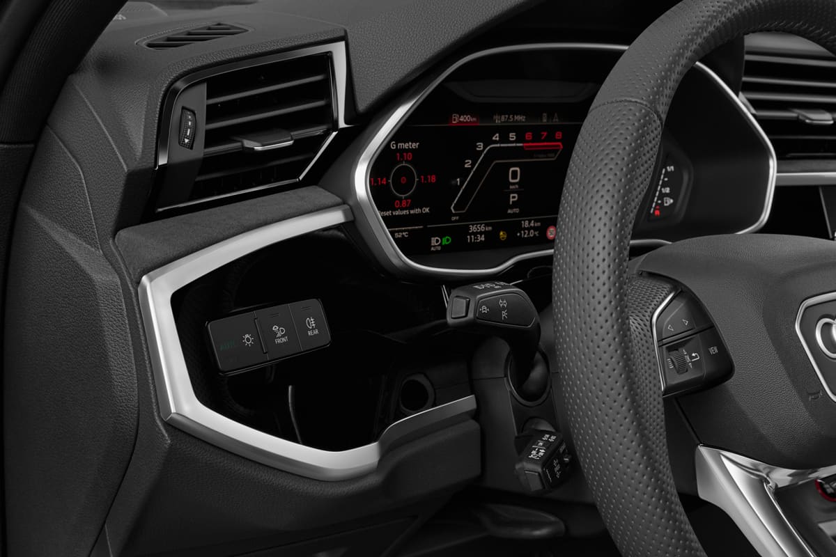 Lüftung eines Audi RS Q3 Sportback