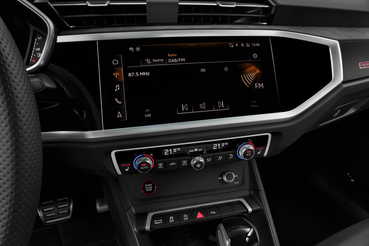 Audiosystem eines Audi RS Q3 Sportback