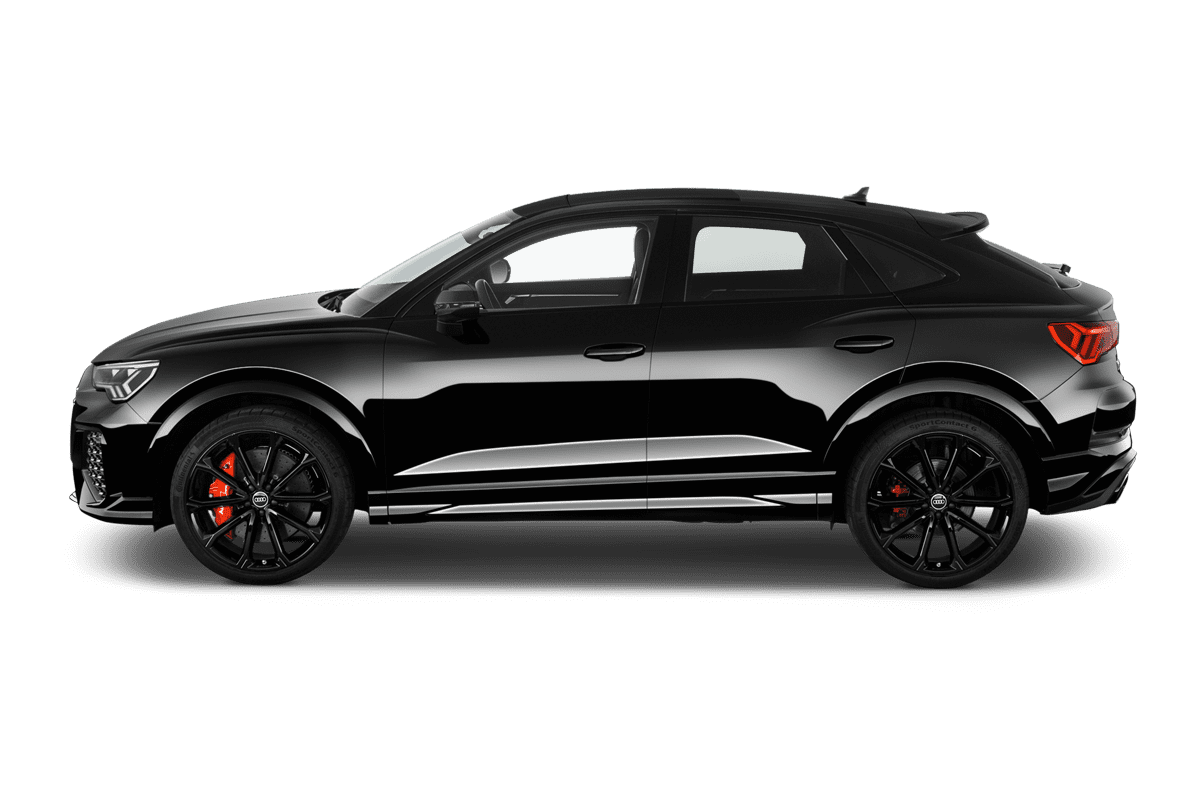 Seitenansicht eines Audi RS Q3 Sportback