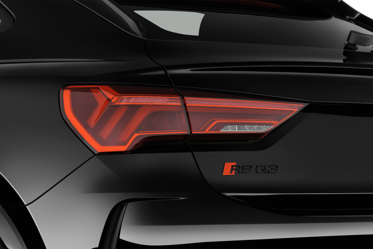 Heckleuchten eines Audi RS Q3 Sportback