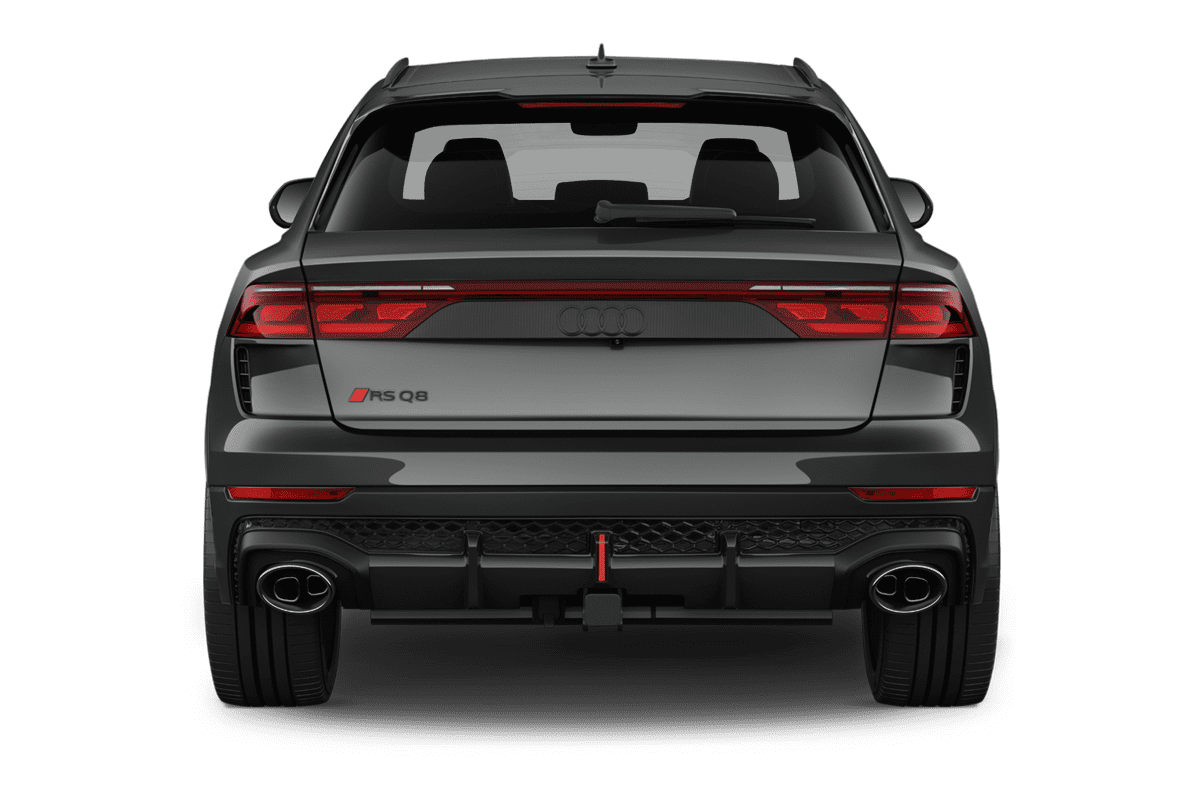 Heckansicht eines Audi RS Q8 SUV