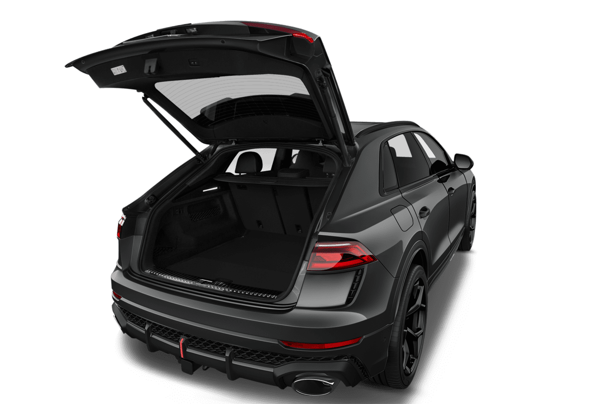Kofferraum eines Audi RS Q8 SUV