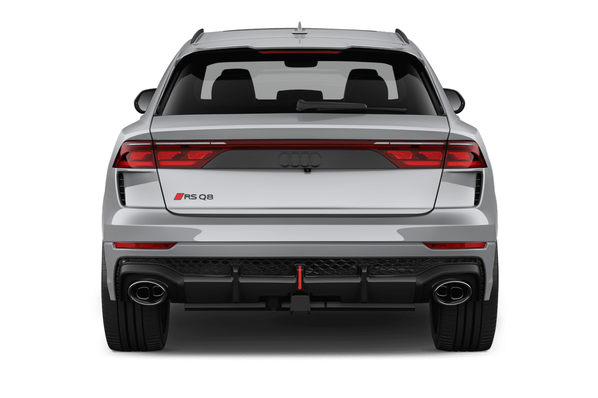 Heckansicht eines Audi RS Q8 SUV