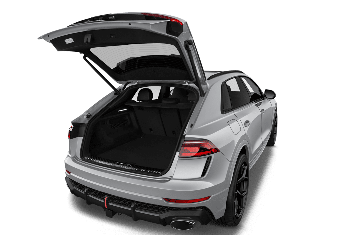 Kofferraum eines Audi RS Q8 SUV