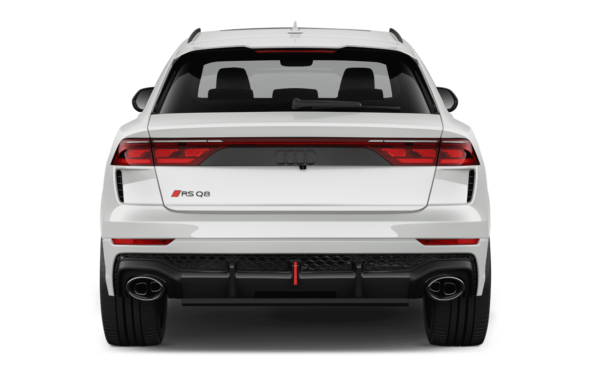 Heckansicht eines Audi RS Q8 SUV