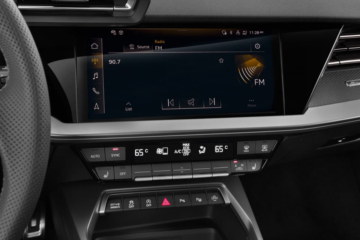 Audiosystem eines Audi S3 Limousine