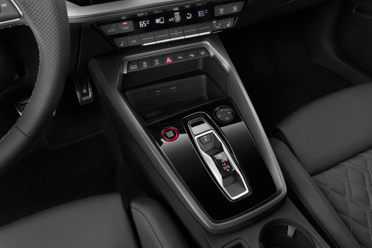 Schaltknüppel eines Audi S3 Limousine