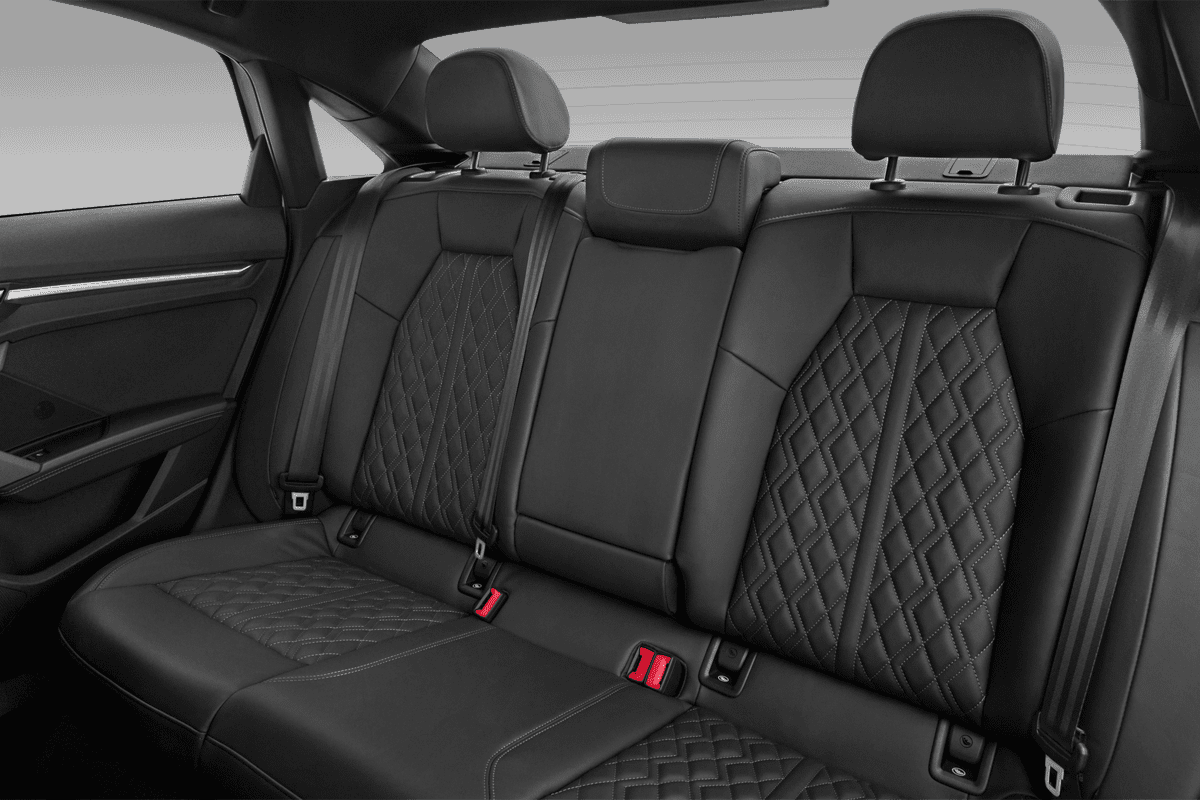Rücksitzbank eines Audi S3 Limousine