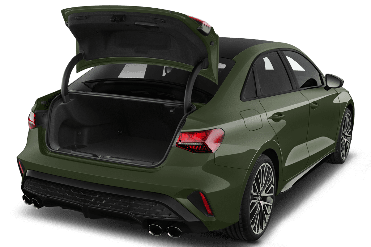 Kofferraum eines Audi S3 Limousine